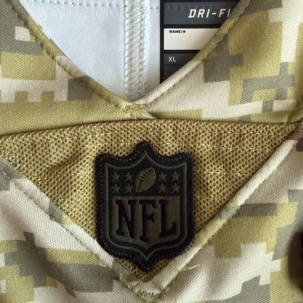 Men’s NIKE A.J. Green #18 Cincinnati Bengals SALUTE TO SERVICE Jersey Sz XL RARE - Picture 5 of 7